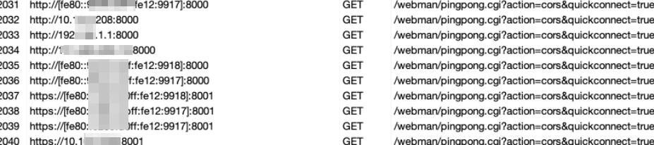 “brute-force” device address